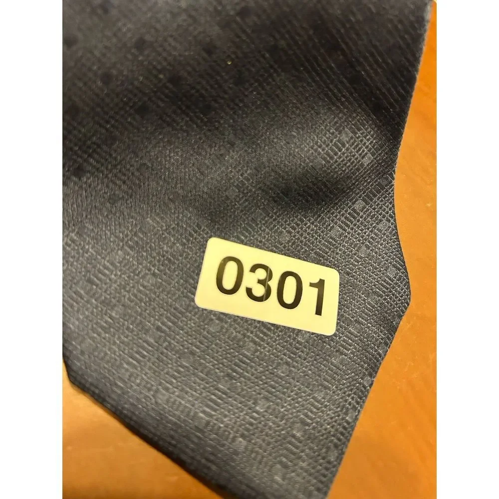 Buckingham Mens‎ Tie Necktie Blue 100% Italian Silk Imported